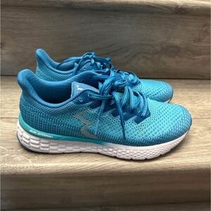 361 Degrees Women's Fierce Running Shoes, Scuba Blue Womens 7